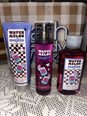 (2026) Bath & Body Works Watermelon Mojito Trio in Purple